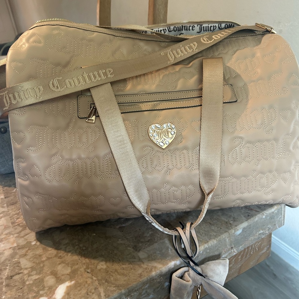 Juicy Couture Gold Travel Bag
